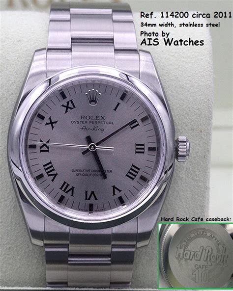 hard rock cafe rolex watch|ROLEX Air King .